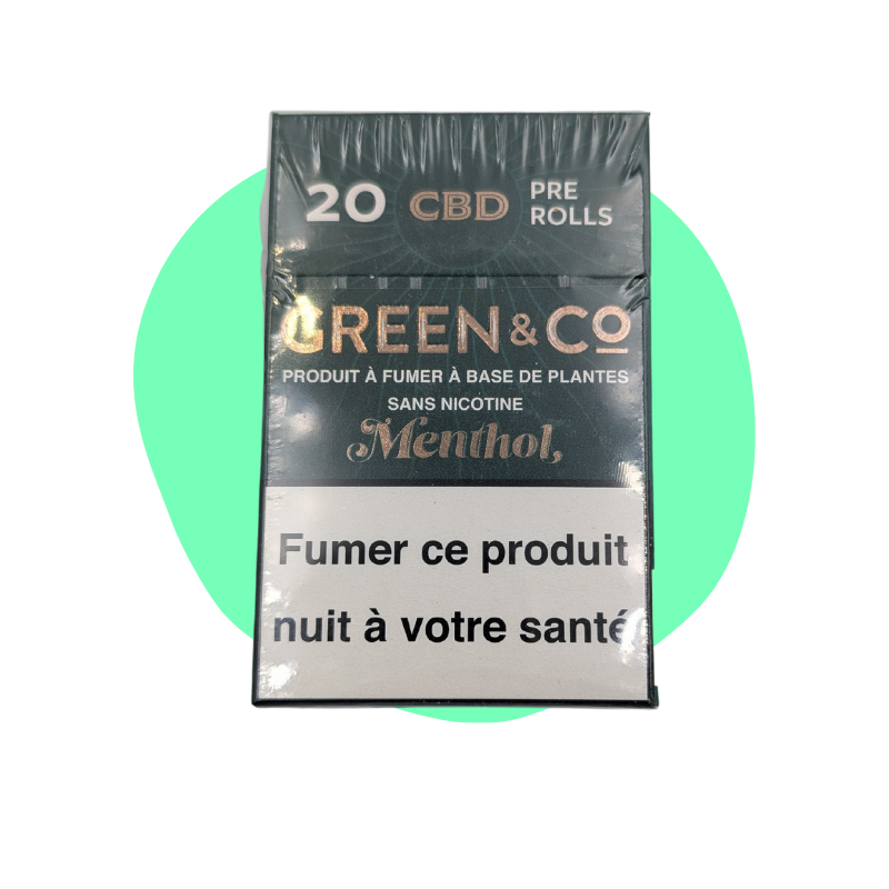 Mentolové cigarety CBD