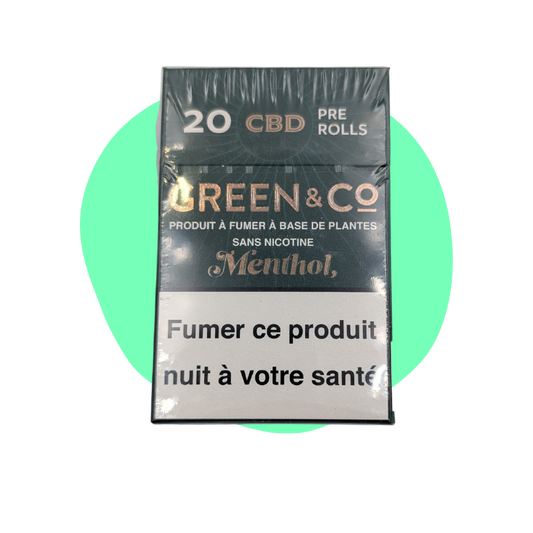 Mentolové cigarety CBD