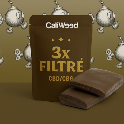 3x CBD 21% + CBG 23% filtrované