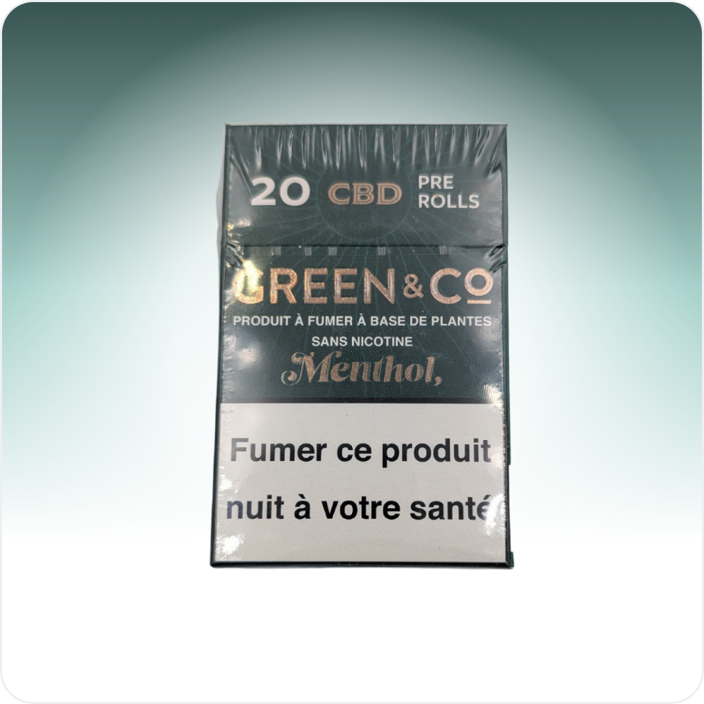 Mentolové cigarety CBD