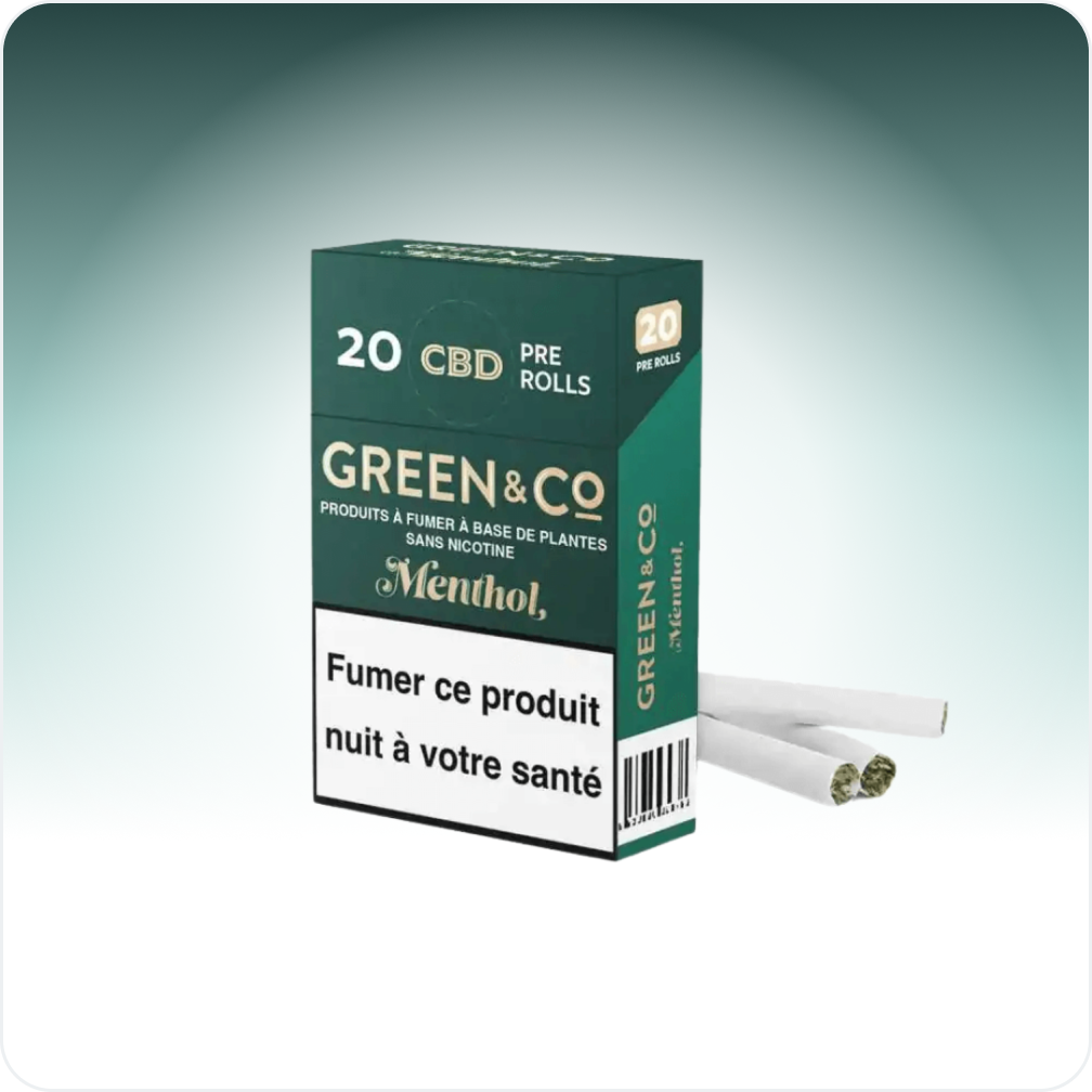 Mentolové cigarety CBD