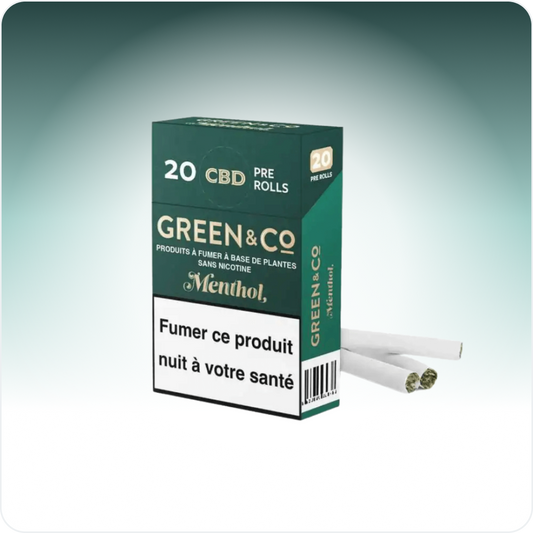 Mentolové cigarety CBD