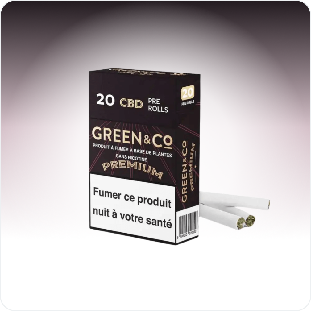 Prémiové cigarety CBD