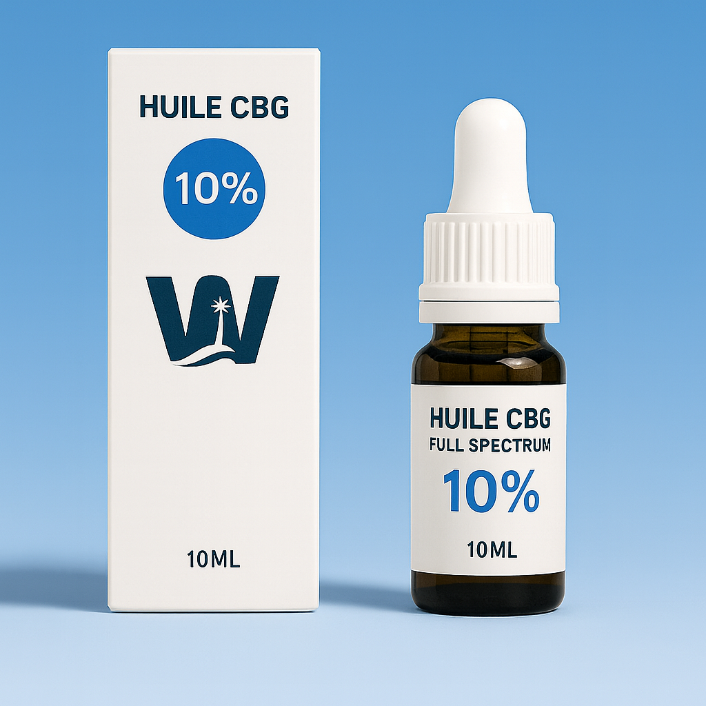 CBG Konopný olej 10% + CBD 5%.