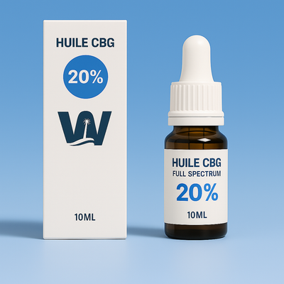 CBG Konopný olej 20% + CBD 5%.