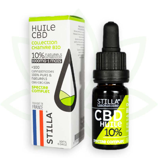 cbd konopný olej 10 percent 10ml plné spektrum stilla france mafrenchweed 1