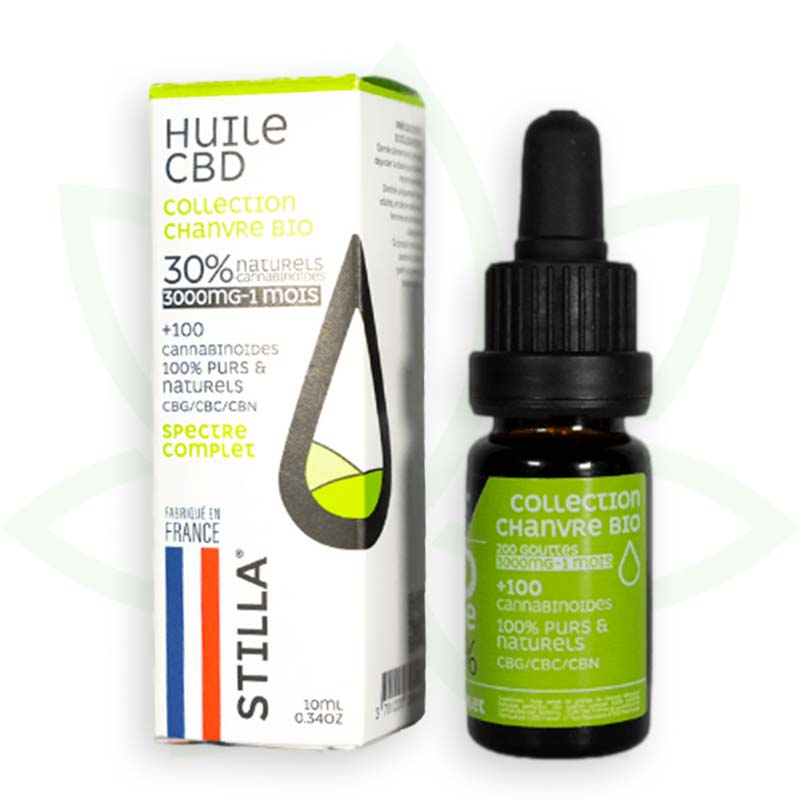 cbd konopný olej 30 percent 10ml plné spektrum stilla france mafrenchweed 9