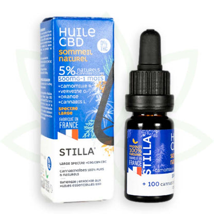 cbd olej prírodný spánok 5 percent 10ml široké spektrum stilla france mafrenchweed 2