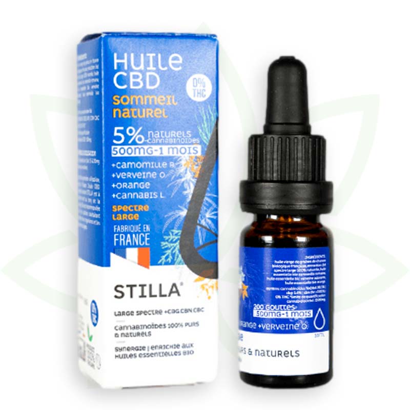 cbd olej prírodný spánok 5 percent 10ml široké spektrum stilla france mafrenchweed 3