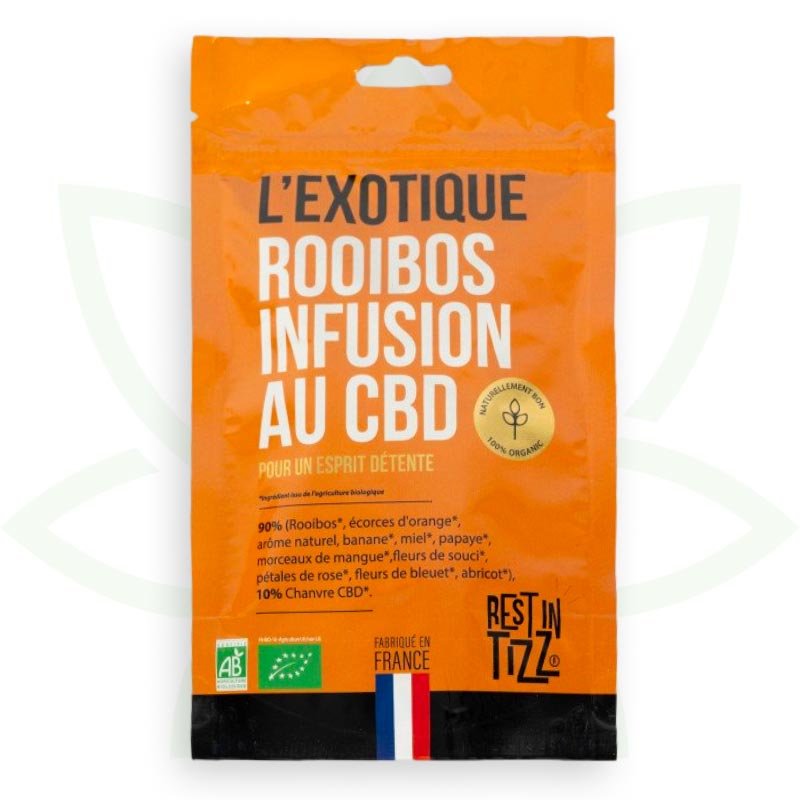 rooibos cbd exotická infúzia cbd organický zvyšok v tizz mafrenchweed 1